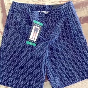 Mario Serrani bermuda style Stretch shorts